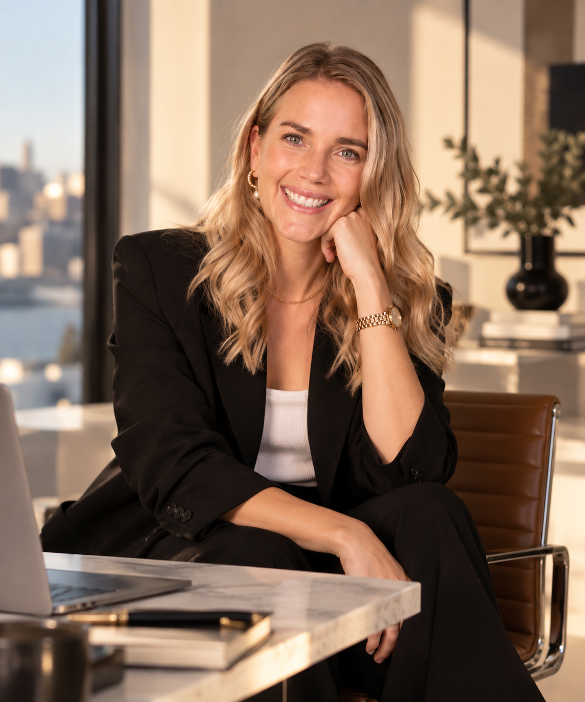 Portrait of Sarah Grann, founder of GRANN